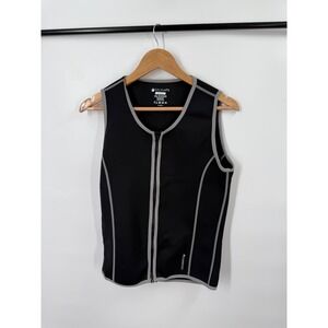 SaunaFX Sauna Vest Mens Size M Full Zip Athletic Fitness Top Neoprene